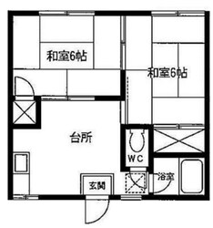 コーポ茜の物件間取画像